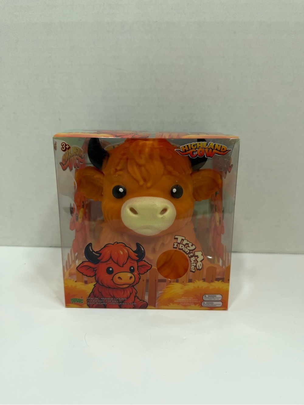 Highland Cow Squishy NIP